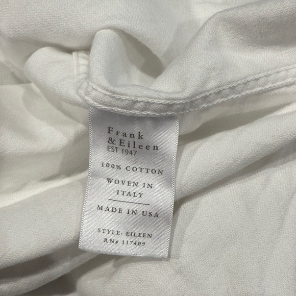 Frank & Eileen NEW Relaxed Button up shirt $278 - Picture 8 of 9